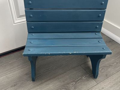 Solid Wood Child's Mini Bench