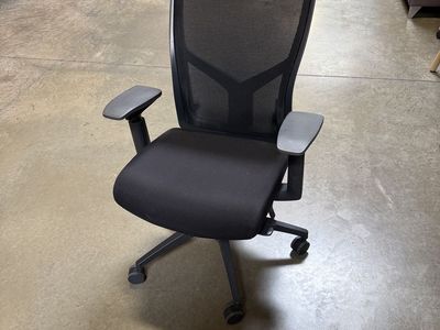 Rolling Desk Chair - Black