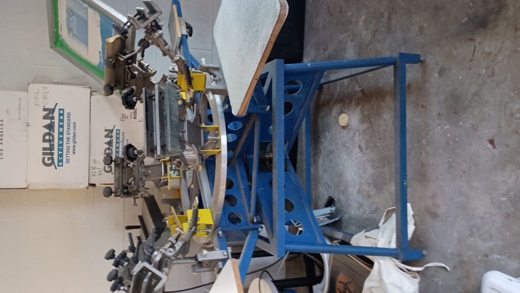 Screen print equipment