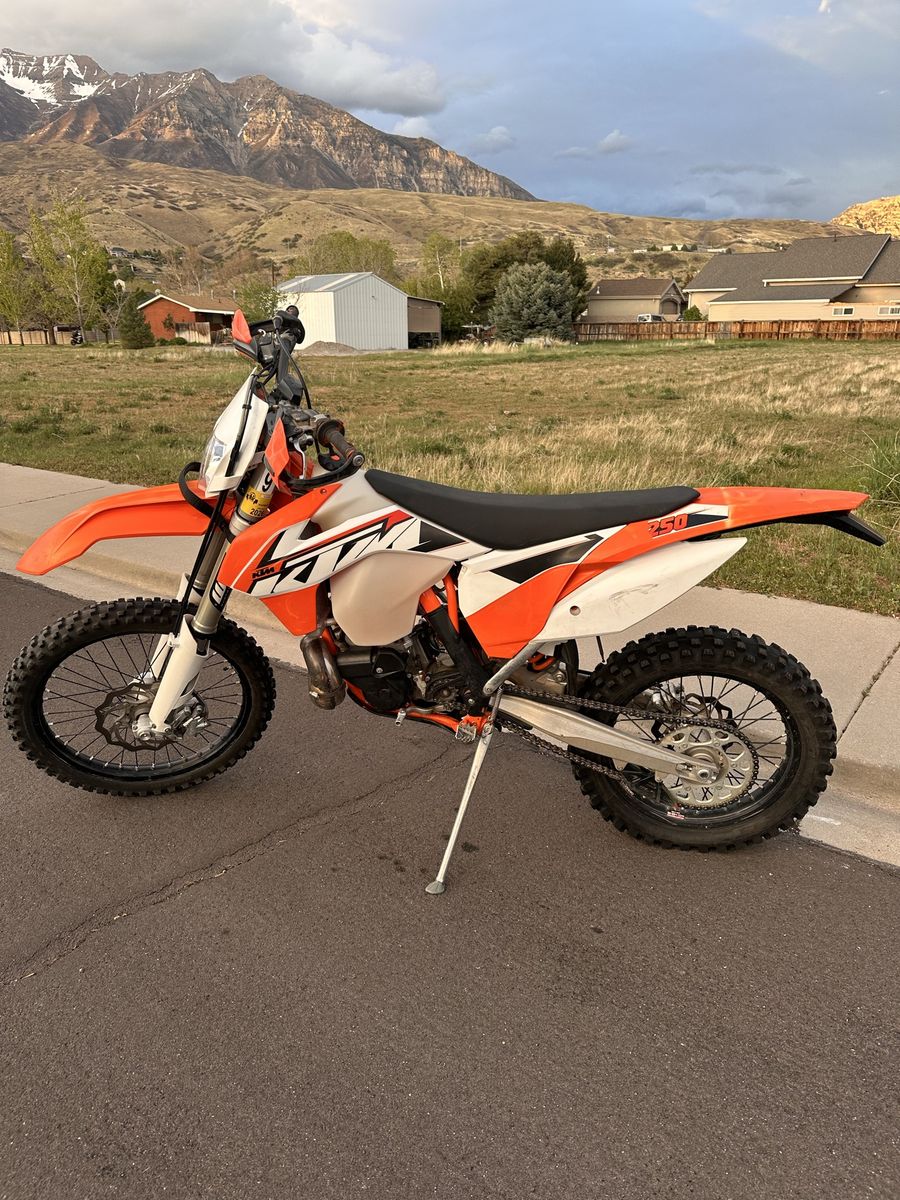 2015 250 ktm xc-w