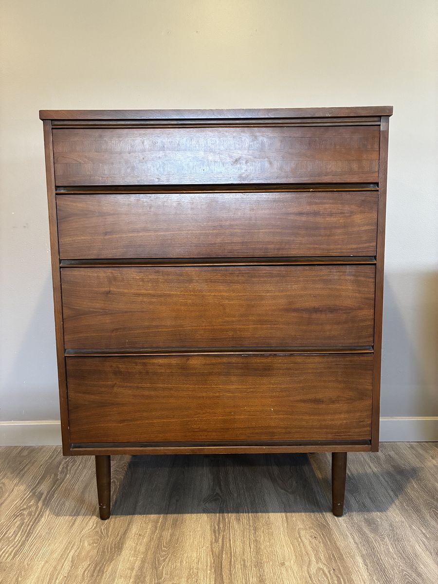 Modern Walnut Dresser