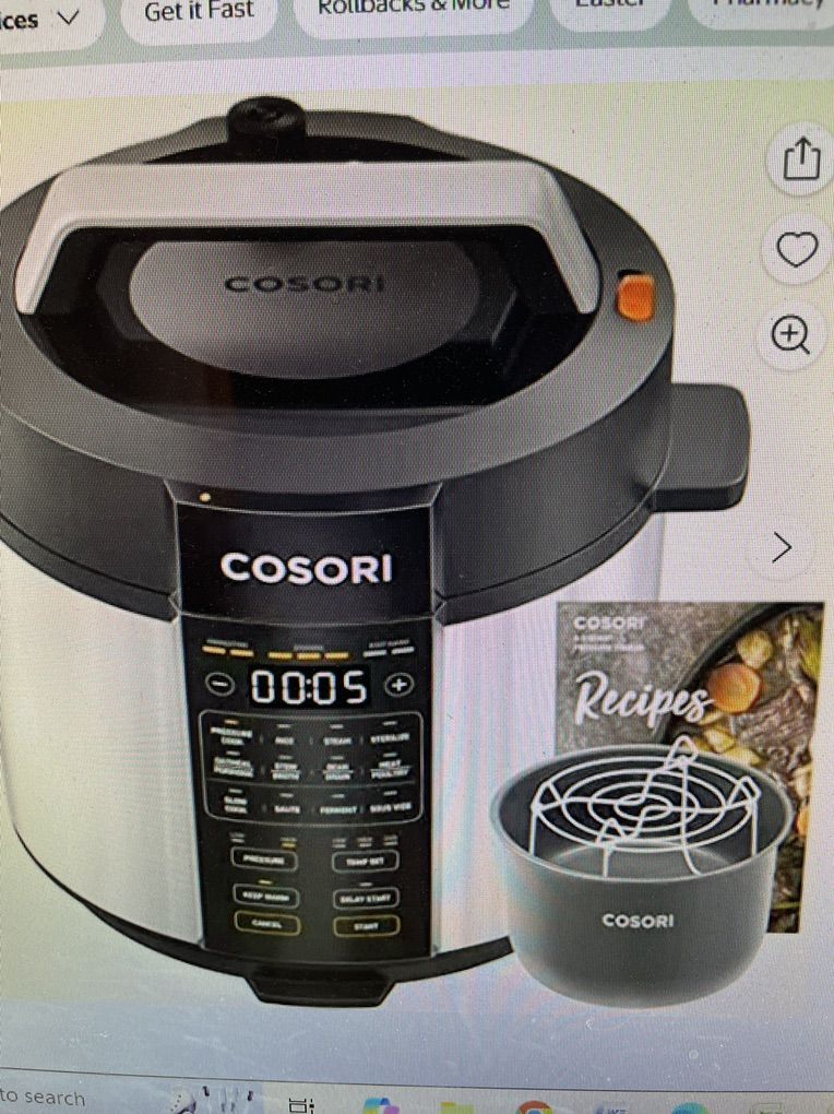 cosori pressure cooker