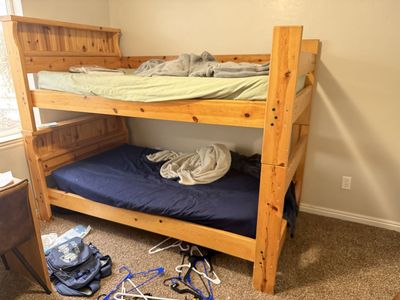 Sturdy Solid Wood Twin Bunk Bed