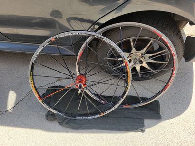 Mismatch wheelset ksyrium fulcrum