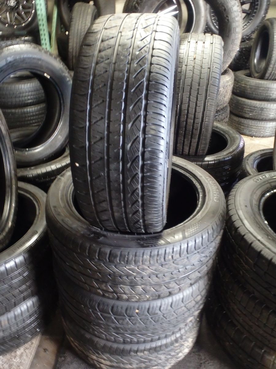 235/45R18 KUMHO ECSTA 4XIII SET OF USED TIRES