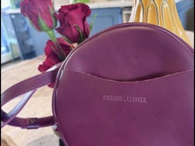 Brand new Portland Leather Circle Crossbody Bag