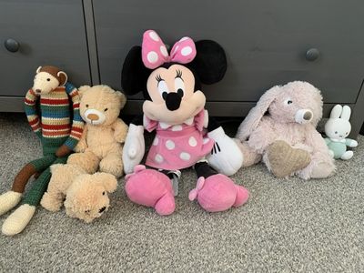 Stuffed Animals And Toy Cars