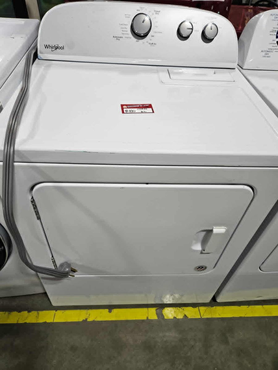 NICE WHIRLPOOL TOPLOAD ELECTRIC DRYER! WITH A FULL WARRANTY