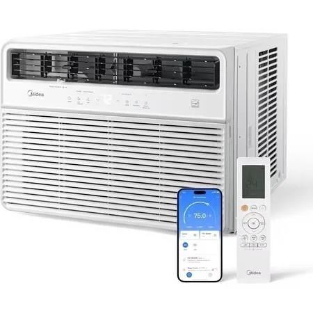 Midea 24,000 BTU Smart Inverter Window Air Conditioner with APP, Alexa Control
