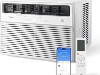 Midea 24,000 BTU Smart Inverter Window Air Conditioner with APP, Alexa Control