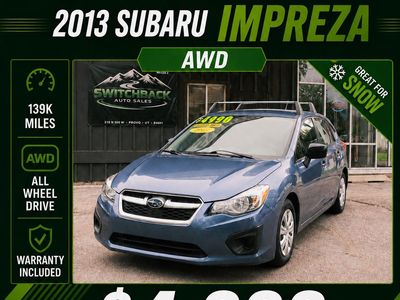 2013 Subaru Impreza 2.0i