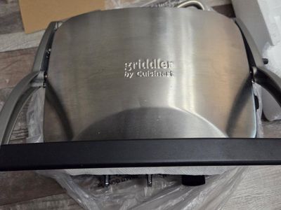 Cuisinart Griddler 5-in-1 Grill & Griddle Silver GR-4N