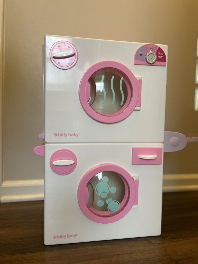 American Girl Bitty Baby White Washer & Dryer