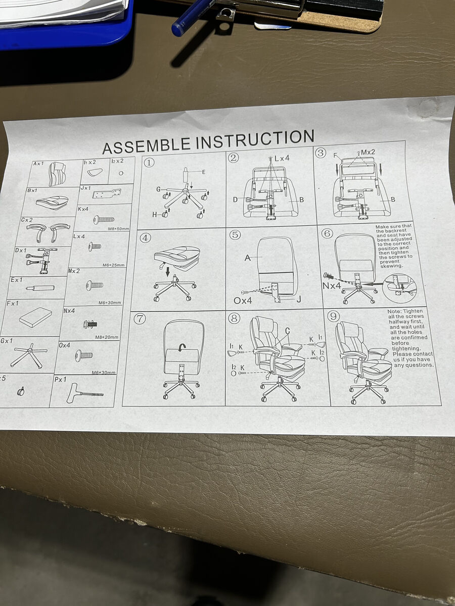 New Executive Office Chair - Unsure of Brand