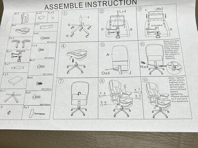 New Executive Office Chair - Unsure of Brand
