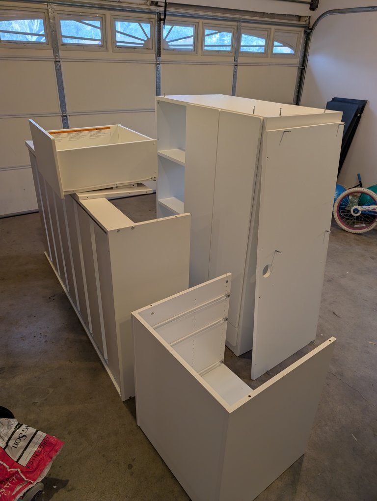 IKEA SMÅSTAD Twin Loft Bed with Desk, 3 Drawers & Wardrobe - White, Space-Saving Design