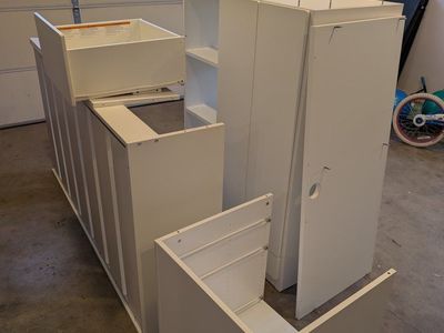 IKEA SMÅSTAD Twin Loft Bed with Desk, 3 Drawers & Wardrobe - White, Space-Saving Design
