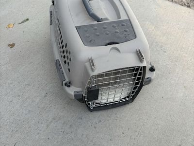 DSK Pet Taxi 19" DSDC Gray Pet Carrier Travel Crate