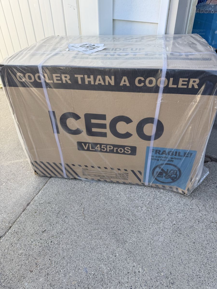 New Iceco 47.5QT VL45ProS Single Zone Portable Fridge Freezer