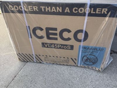 New Iceco 47.5QT VL45ProS Single Zone Portable Fridge Freezer