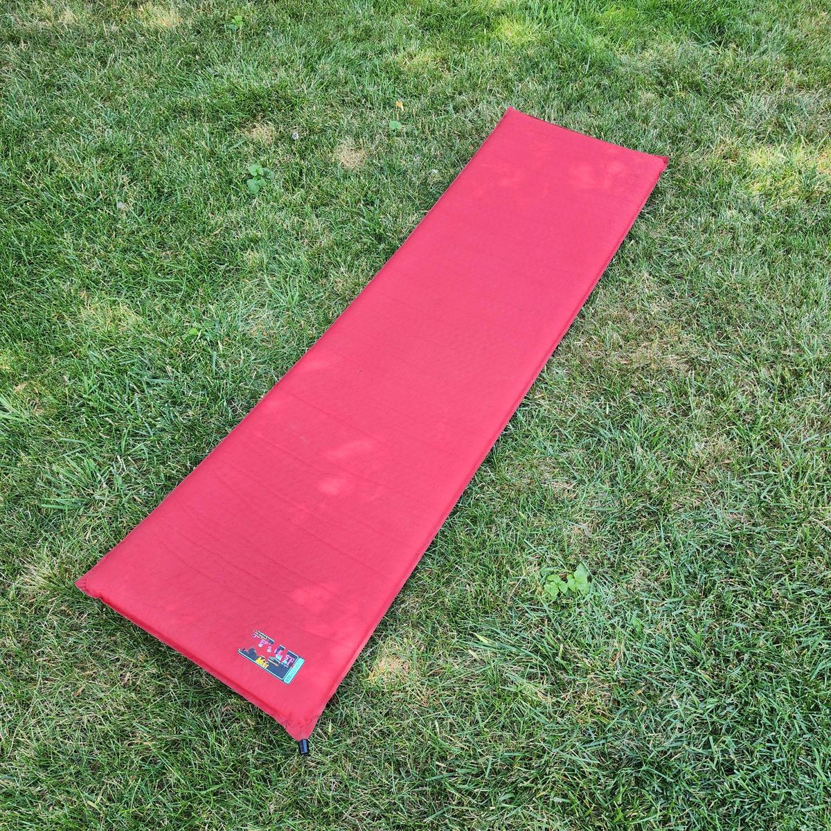 REI Therm-a-Rest Self-Inflating Sleeping Pad Red and Black Camping Mat