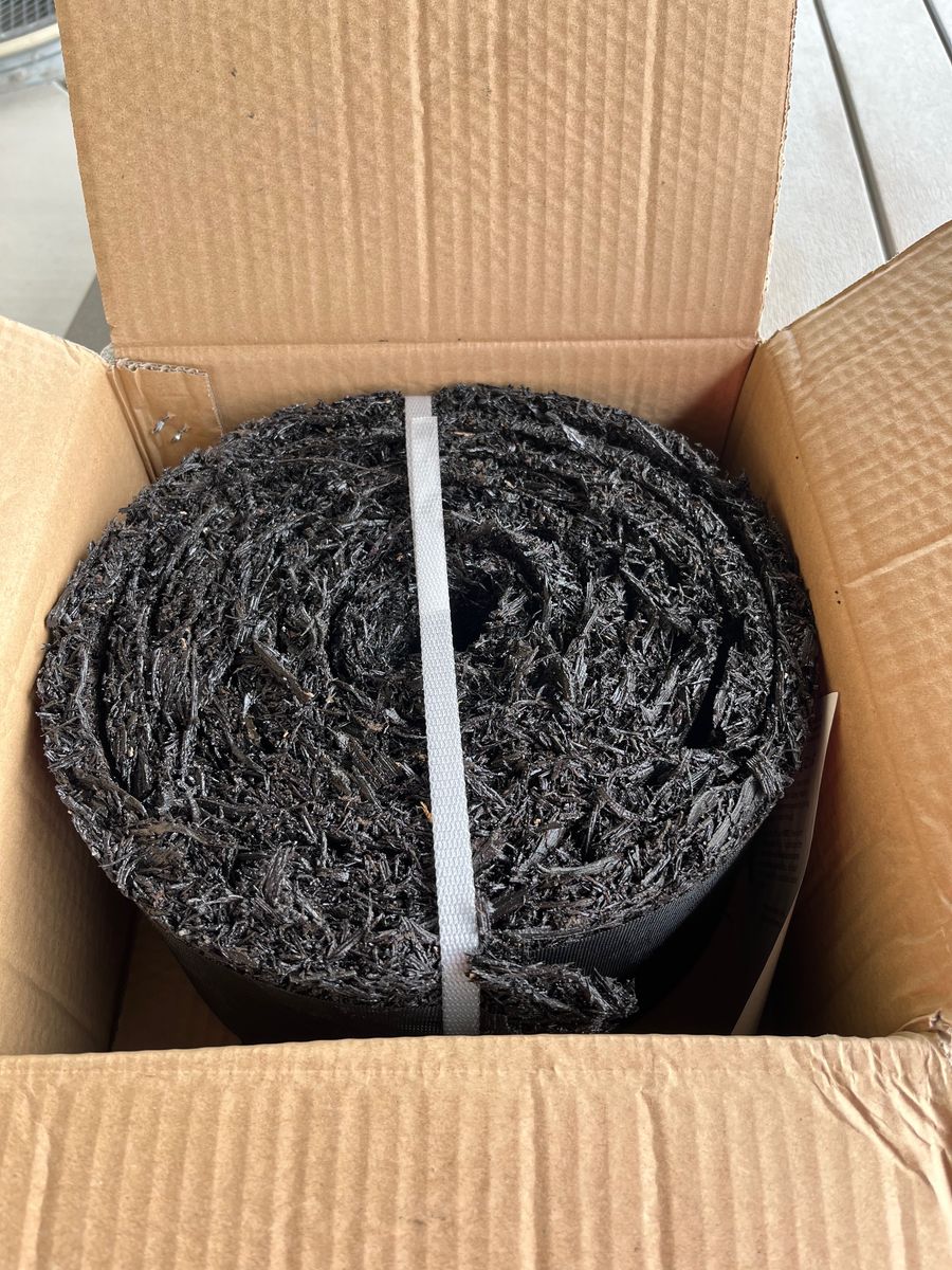 Recycled Rubber Mulch Edging