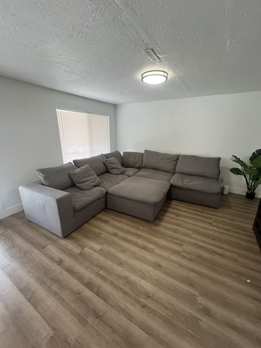 Cloud Couch Sectional with Ottoman