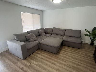 Cloud Couch Sectional with Ottoman