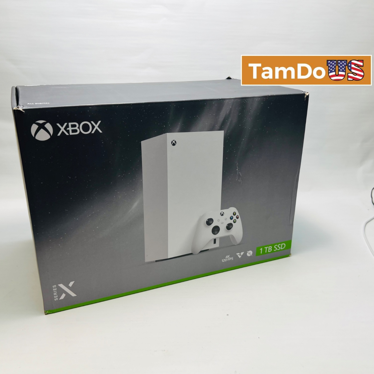 Microsoft Xbox Series X 1TB Console Carbon - Latest Model 4K 120FPS Gaming, White