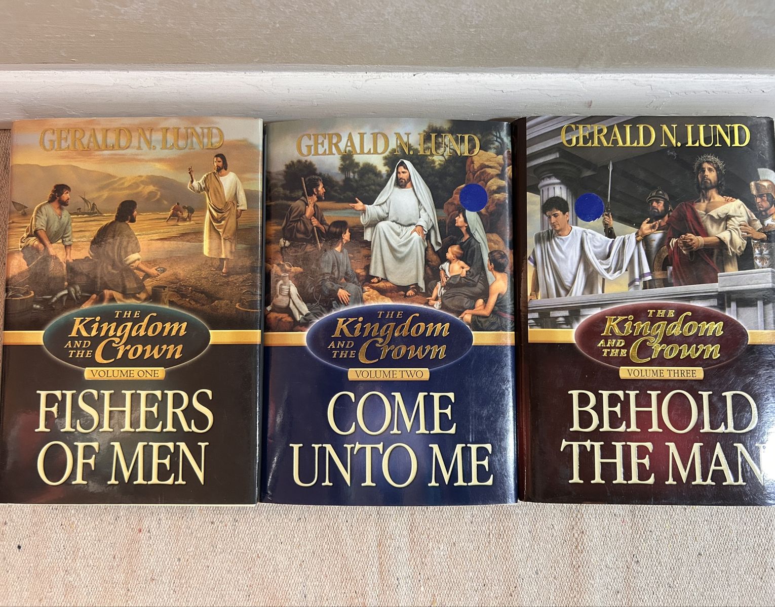 The Kingdom and the Crown Book Set Vol 1-3 By Gerald N Lund Hardcover
