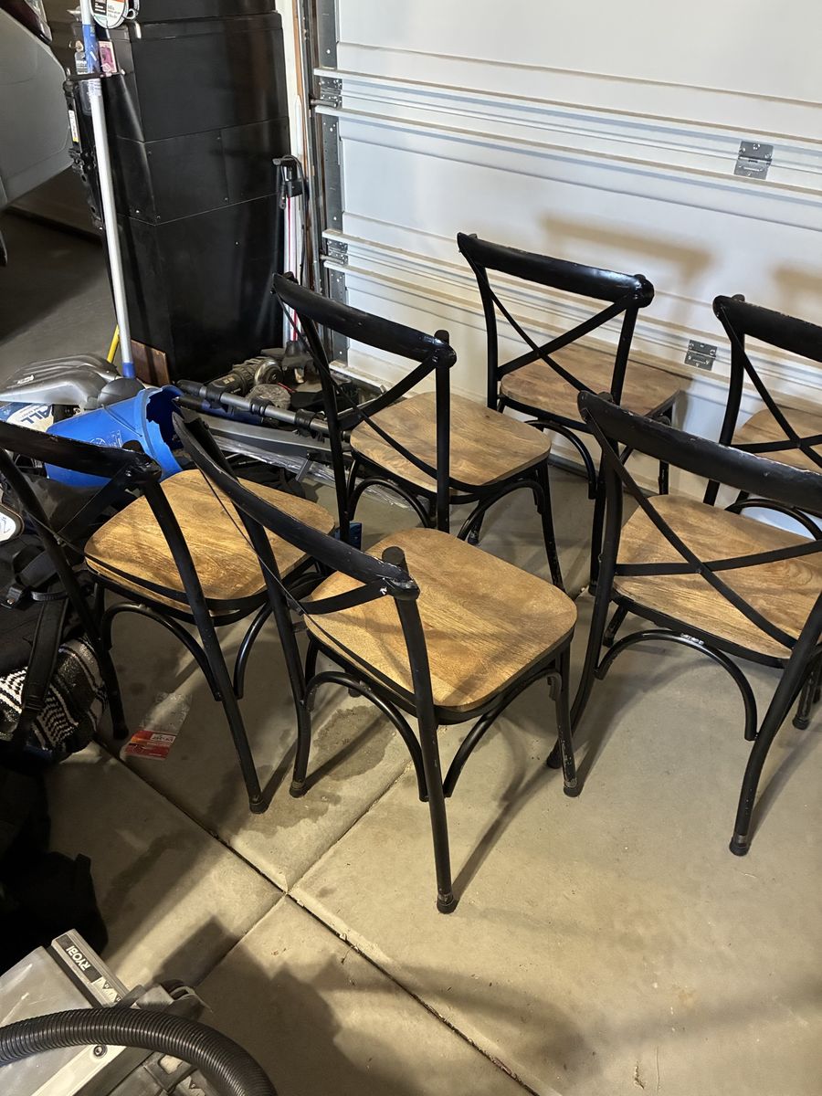 8 dining chairs