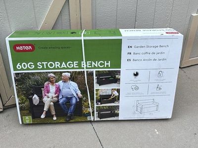 New Storage Box Bench