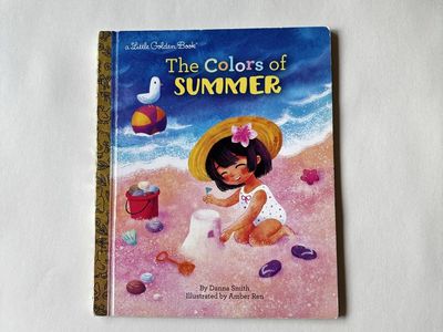 The Colors of Summer Little Golden Book by Danna Smith, Illustrated by Amber Ren, Children's Picture Book