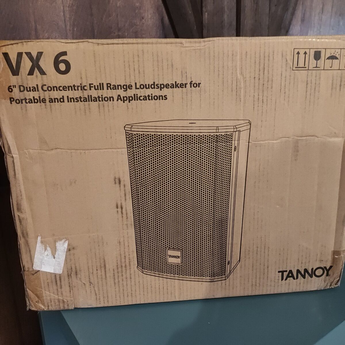 2x Tannoy VX6 Dual-Concentric 6" Passive Speaker