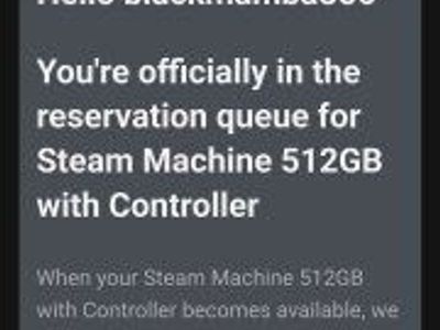 Steam Machine 512GB with Controller Reservation Slot