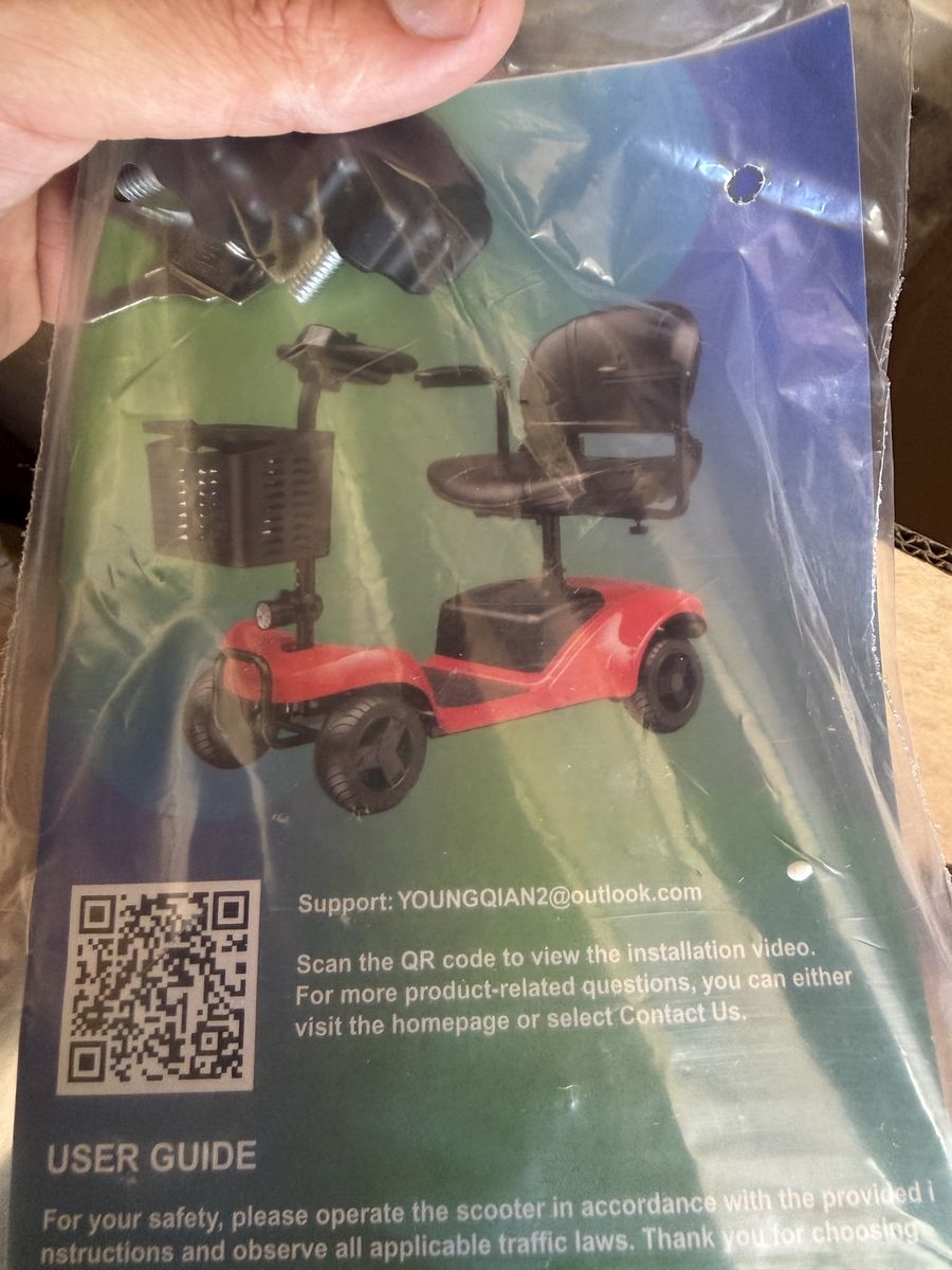 Brand new four wheel mobility scooter