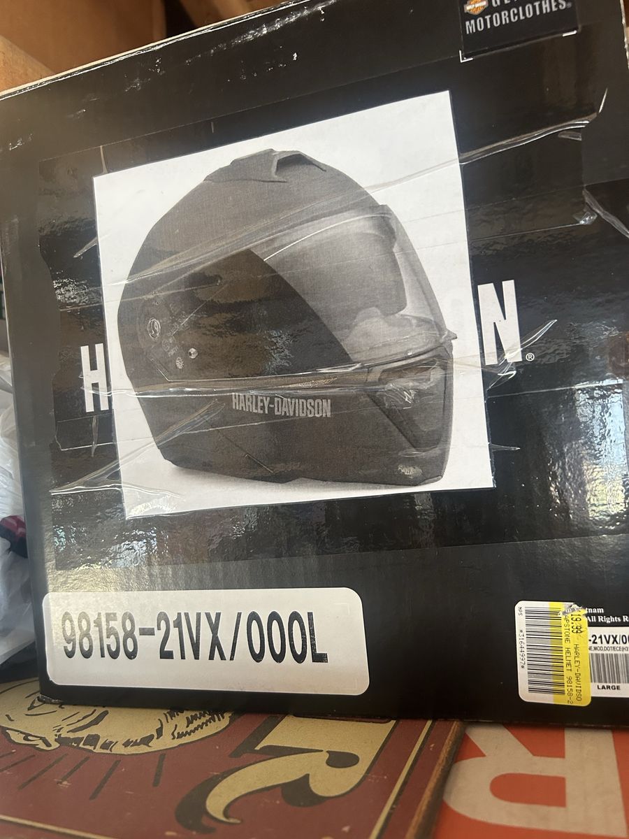 Harley-Davidson 98158-21VX/000L Full-Face Modular Helmet - Large