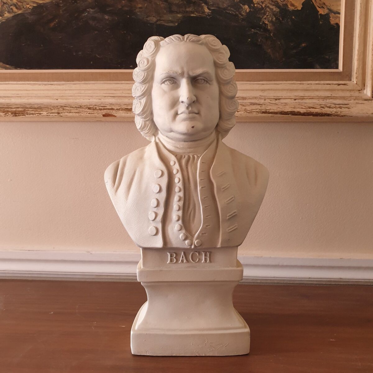 Bach Bust for Piano Decor