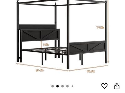 Queen bed frame
