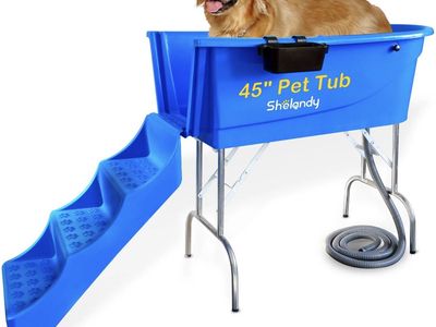 Shelandy 45 per Grooming Bathrub, dog Wash