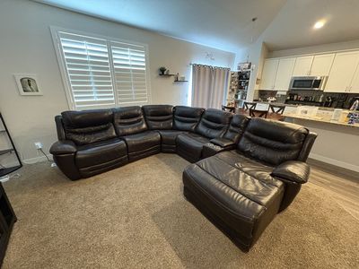 Sectional Leather Couch
