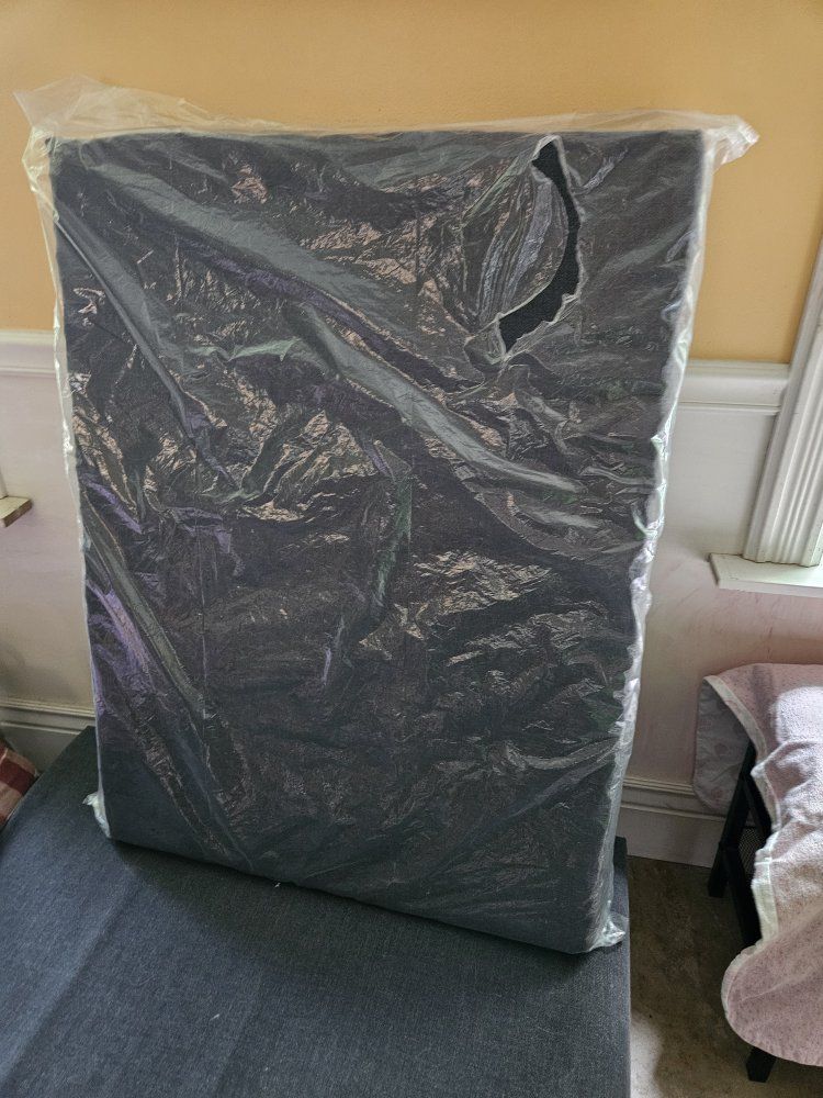 Purple brand dog bed