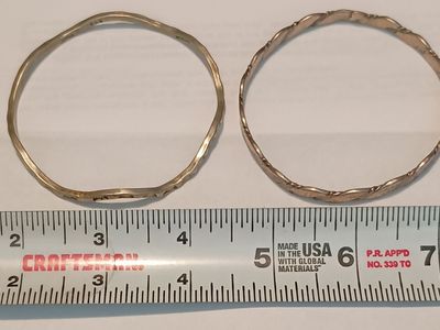 2 Sterling Silver Bracelets