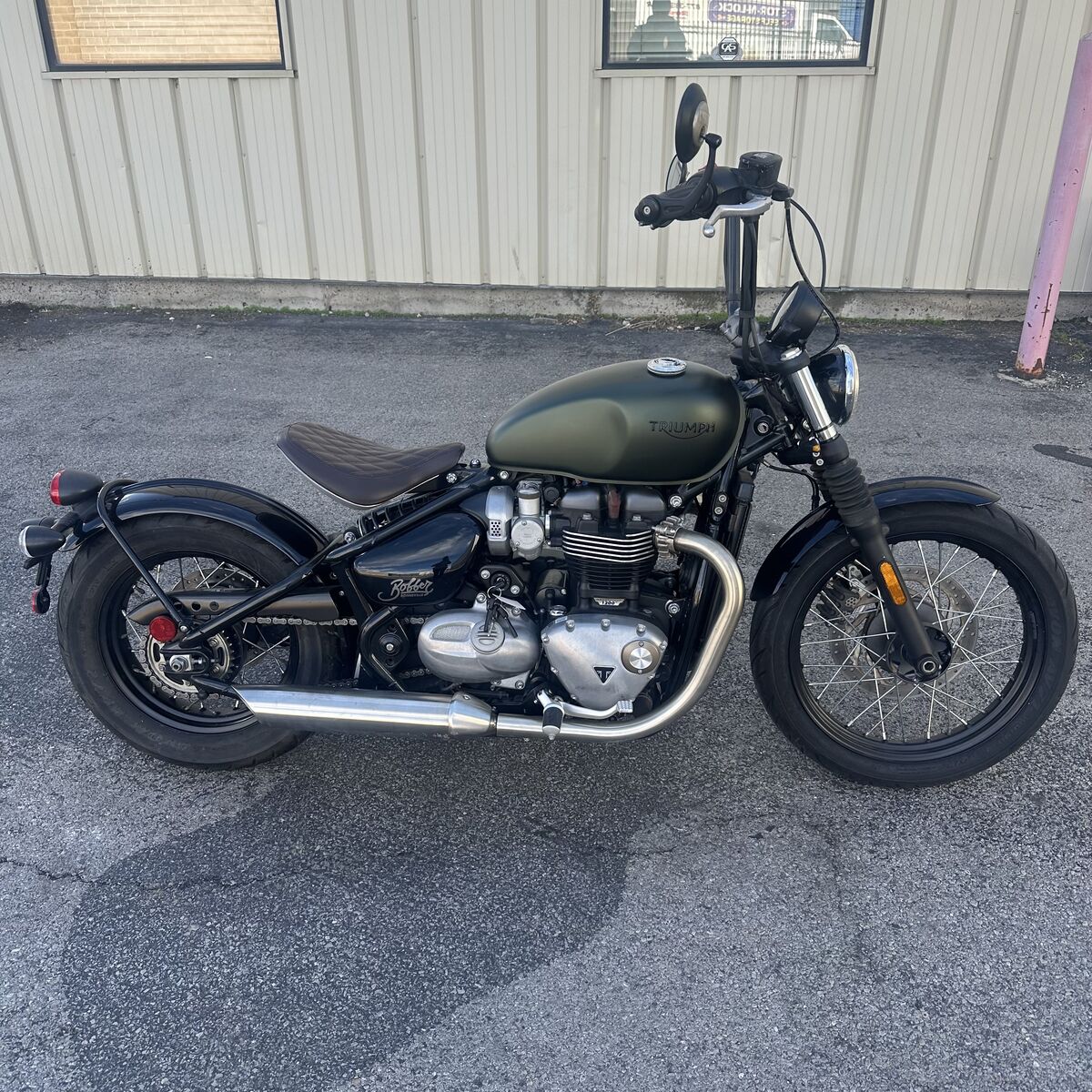 2019 Triumph Bonneville Bobber - LOW MILES - Cruiser