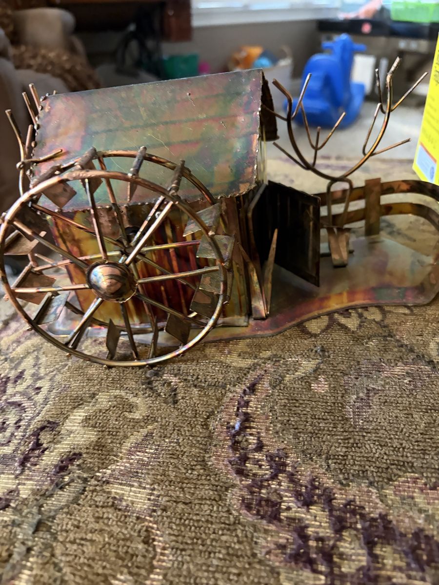 Musical Waterwheel Music Box