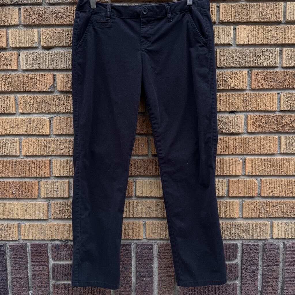 AEROPOSTALE Skinny Twill Chino Pants - Womens 12 Short - Cotton Stretch