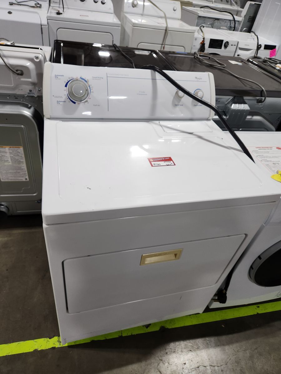 NICE WHIRLPOOL TOPLOAD ELECTRIC DRYER! W-WARRANTY