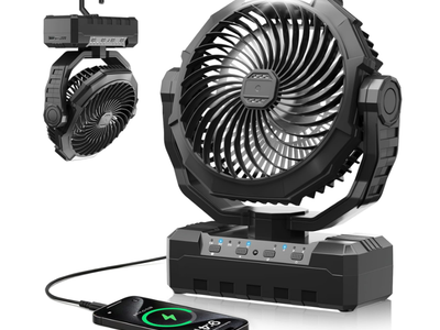 New in box Rechargeable Camping Fan