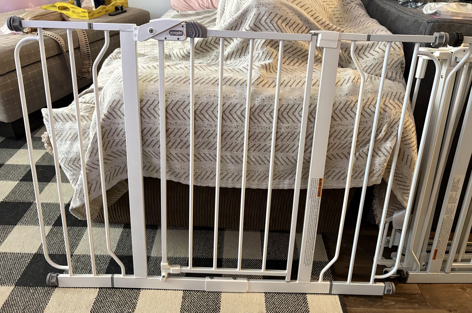 Walk Through Safety Gate with Extensions