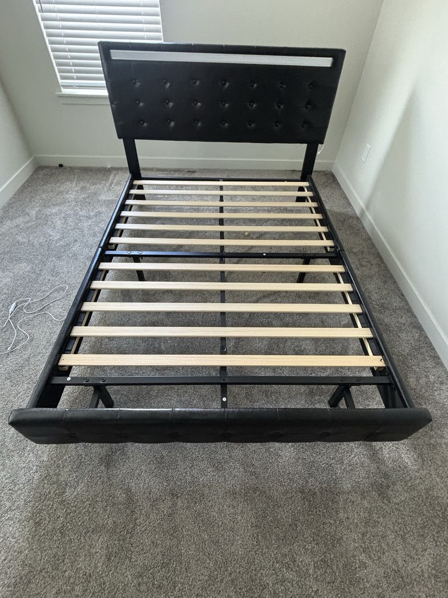 Full size headboard and frame